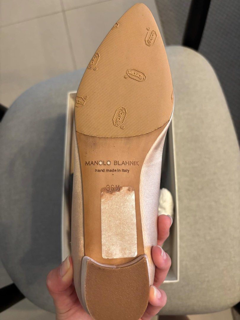 Manolo Blahnik (Category: Sandals) located in Paranaque City. Submitted by preloveditems111 (Listing ID 1368959362, Image 2). Description: Worn once only RFS: doesnt fit anymore Size: 35 1/2.