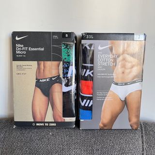 Nike USA 🇺🇸 3-Pack Underwear Briefs for Men Triangle Men's Underwear64234156424707110