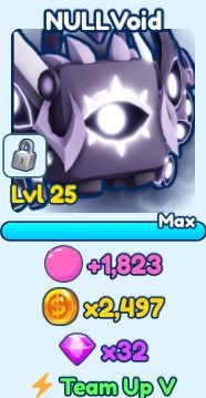 Null Void | Bubble Gum Simulator Infinity | (Category: In-Game Products) located in Kuala Lumpur. Submitted by ryan_store123 (Listing ID 1368999601, Image 1). Description: Make sure to have 2k hatches.