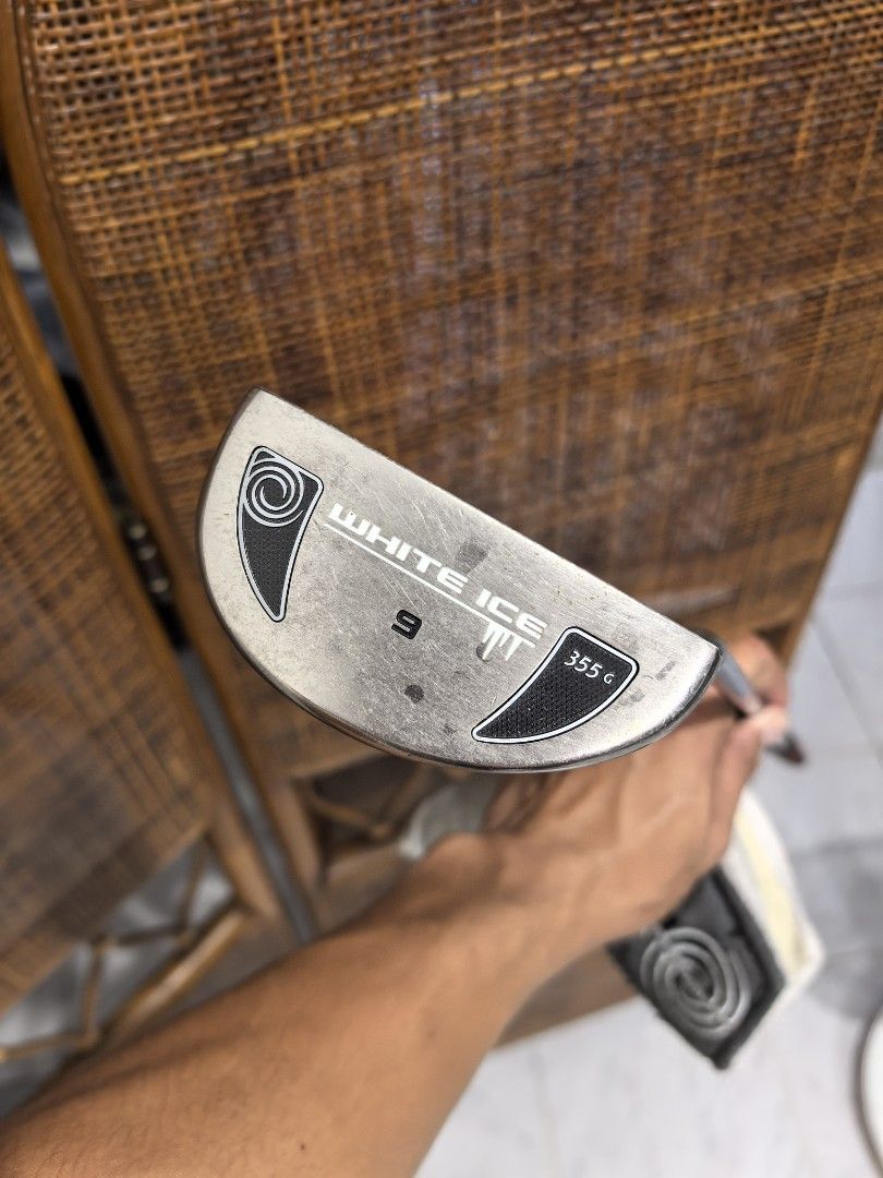 ODYSSEY putter mallet type (Category: Golf) located in Caloocan City. Submitted by ace2729 (Listing ID 1369107047, Image 1). Description: ODYSSEY WHITE ICE PUTTER MALLET 33" INCHES W/HEAD COVER GOOD CONDITION LOCATION: PUNTURIN VALENZUELA WE SHIP NATIONWIDE SF BUYER'S EXPENSE.