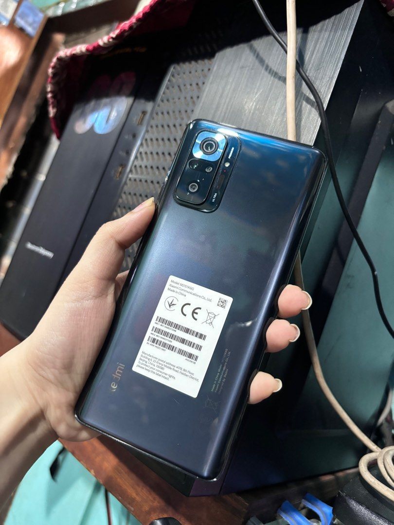 Redmi Note10 Pro 256 GB (Category: Xiaomi) located in Quezon City. Submitted by jaslinenicole. (Listing ID 1369081303, Image 3). Description: pre loved no issue rfs: di na nagagamit.