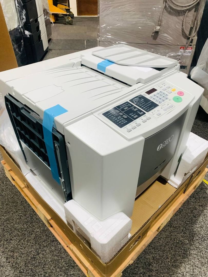 Risograph CV1200 Duplicator Copier Brand new (Category: Office & Business Technology) located in Quezon City. Submitted by copieronlineinc (Listing ID 1369001612, Image 3). Description: 📣 NOW AVAILABLE – CV1200 Digital Duplicator | FAST, RELIABLE, LOW-COST PRINTING ✅ Print Speed: Up to 130 pages per minute ✅ Print Resolution: 300 x 600 dpi ✅ Paper Size: Supports up to A3 ✅ Paper Feed Capacity: 1,000 sheets ✅ User-friendly Interface ✅ Low cost pe