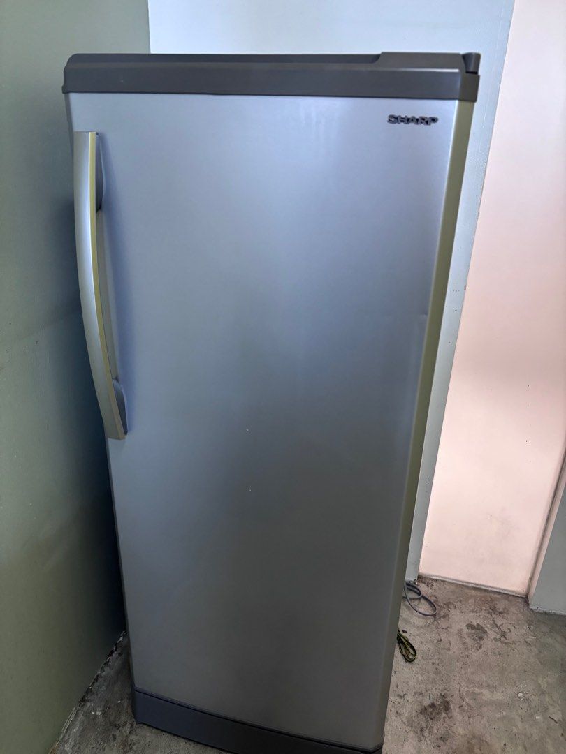 Sharp Refrigerator Fridge 6.7 cu ft (Category: Refrigerators and Freezers) located in Makati City. Submitted by imryzz (Listing ID 1369046148, Image 2). Description: Selling Sharp Refrigerator (office move out) 5 years old Selling price: 6k last price Pls swipe photos for more details FOR BUYER: Shoulder delivery expenses for pickup in Las Piñas. .