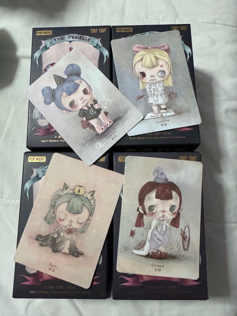 Tiny Tiny (Category: Designer & Blind Box Toys) located in Singapore. Submitted by elescee007 (Listing ID 1369055584, Image 1). Description: Brand New in Foil. Just check card to see design. Clearing this series.
