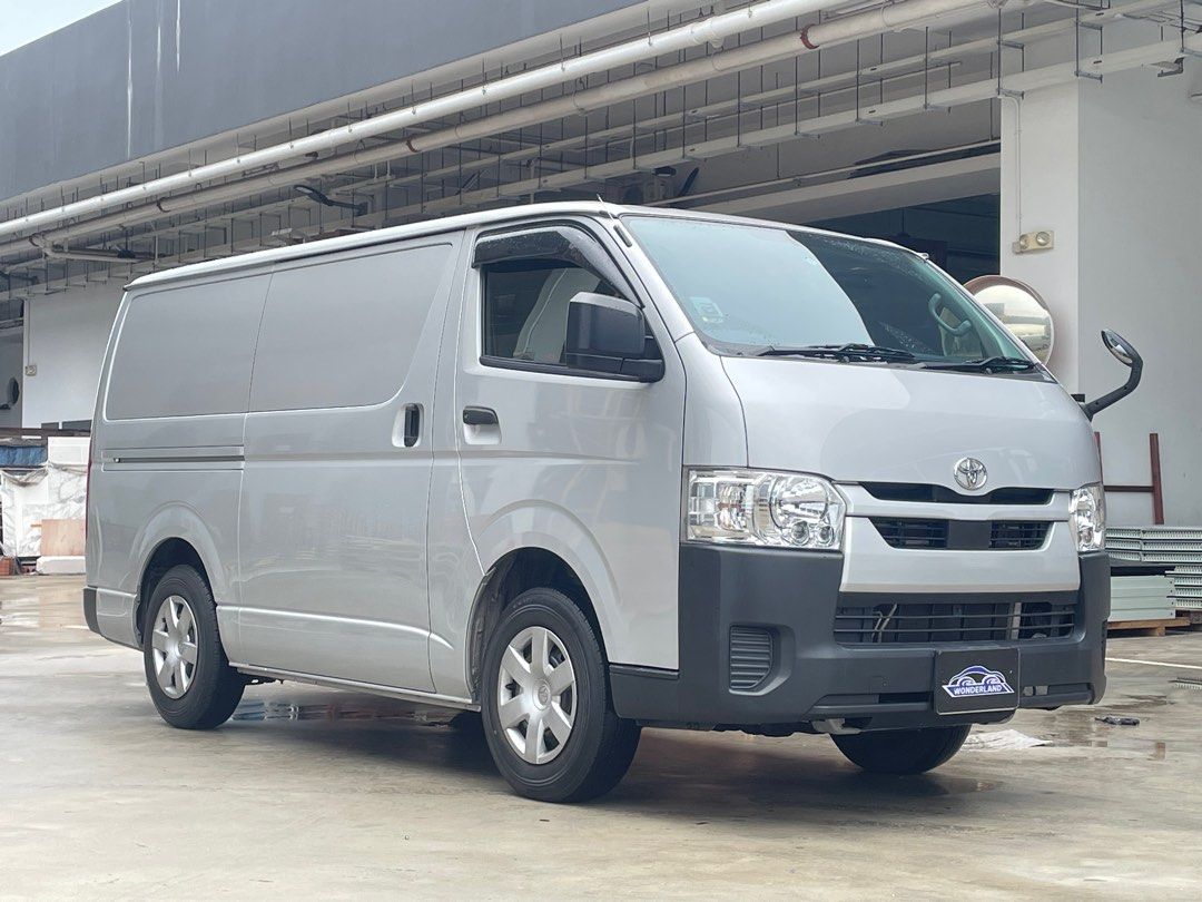 Toyota Hiace 2.0 Auto (Category: Used Commercial Vehicles for Sale) located in Singapore. Submitted by __steve___ (Listing ID 1368980805, Image 1). Description: ☎️Steve:81869368☎️ GOOD NEWS !! SPECIAL OFFER LOAN INTEREST 1.98% FOR LIMITED UNIT ONLY !! your wonderful life start from your first vehicle in wonderland! 🔥If you are not satisfied with the car, you can exchange it within three days — limited time offer.🔥 Description Join our membershi