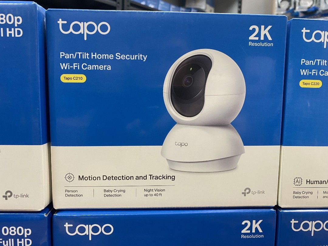 TP-Link Tapo Cctv Indoors (Category: Security Systems & CCTV Cameras) located in Pasig City. Submitted by techubstoreandaccessories (Listing ID 1368997505, Image 3). Description: 🔻 TP-Link Tapo Cctv Indoors ▪️TP-Link Tapo C200 1080p FHD Pan/Tilt Home Security Wi-Fi Camera ▪️TP-Link Tapo C200C 1080p FHD Pan/Tilt Home Security Wi-Fi Camera ▪️TP-Link Tapo C202 1080p FHD Pan/Tilt Home Security Wi-Fi Camera w/ Ethernet Port ▪️TP-Link Tapo C210 2K 3MP