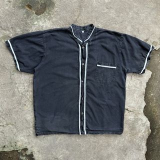 Vintage 1990s Faded Cuban Hawaiian Polo