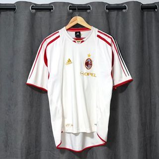 Vintage Adidas AC Milan Opel Football Jersey