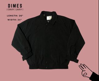 Vintage Black Bomber Jacket | Checkered Lining | Unisex