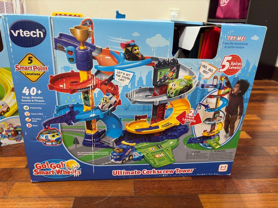 VTech Corkscrew Tower (Category: Toys & Games) located in Puchong. Submitted by peilingcheah (Listing ID 1369005396, Image 1). Description: .