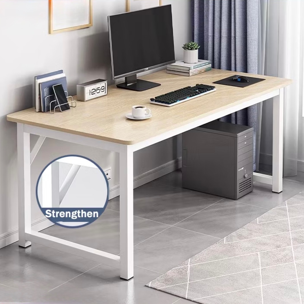 Wood Top Work Desk | Study Table Design | Minimalist Computer Desk ...