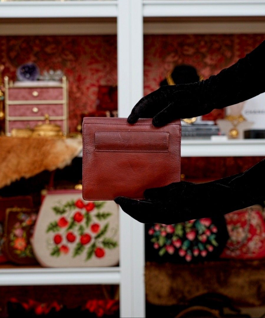 YSL Vintage Belt/waistbag Maroon, Barang Mewah, Tas Dompet di