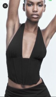 Zara Halter Top (XL on tag best fit Large)