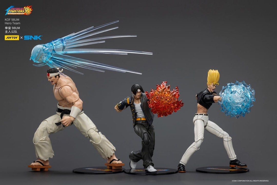 多款預訂) JoyToy 1/18 拳王King of Fighters '98 - 草薙京/大門五郎