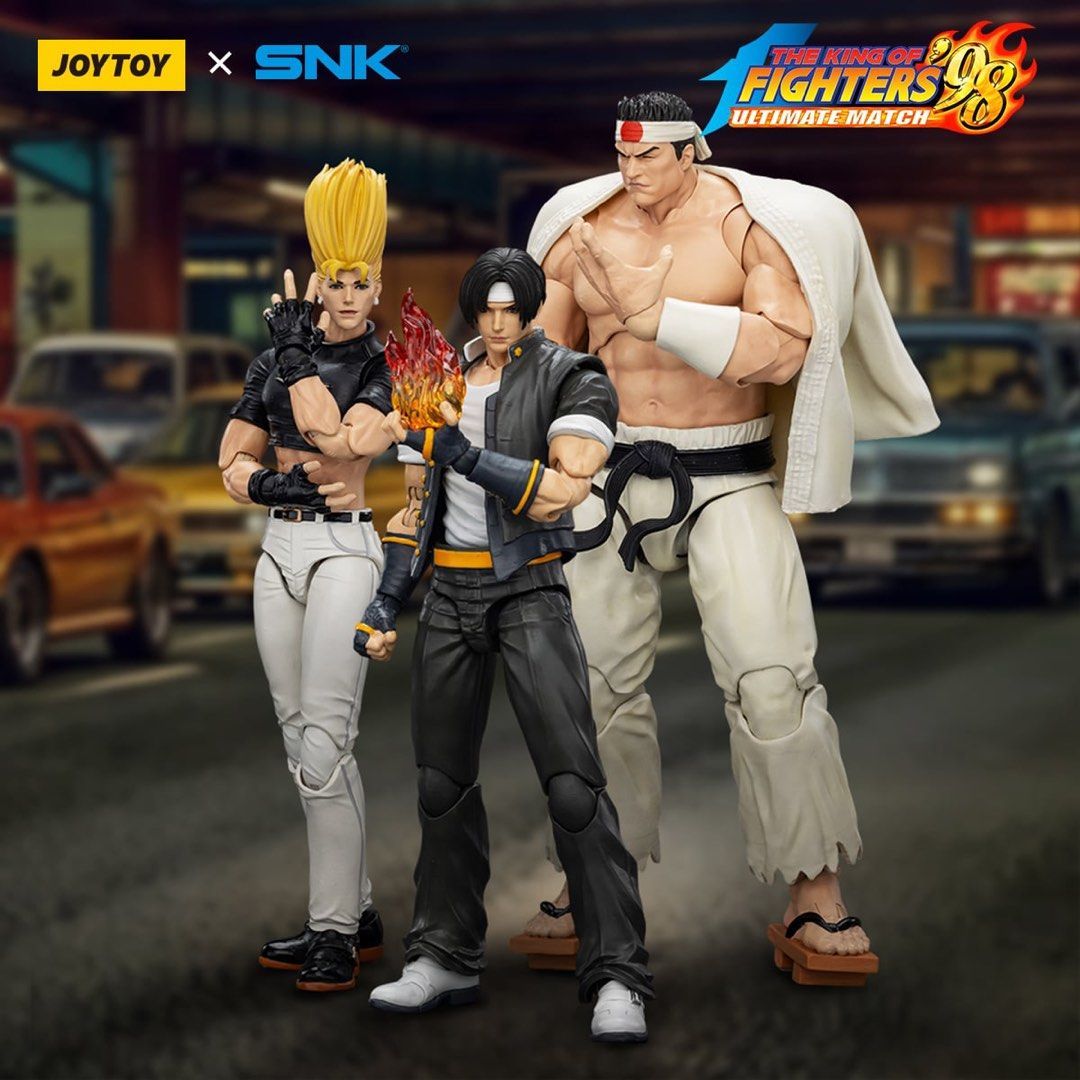 多款預訂) JoyToy 1/18 拳王King of Fighters '98 - 草薙京/大門五郎