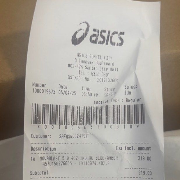 ASICS Novablast Running Shoes, Men's Fashion, Footwear, Sneakers