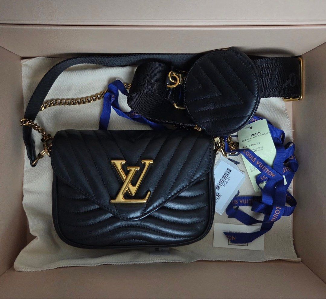 Authentic Lv pochette multi new wave black (Category: Luxury Bags & Wallets) located in Quezon City. Submitted by jhaediah (Listing ID 1369180596, Image 1). Description: pochette multi new wave black Microchip Complete inclusion free pabitbit Korea .