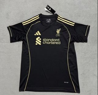 Football Shirts Liverpool Shirt Black And Gold Liverpool