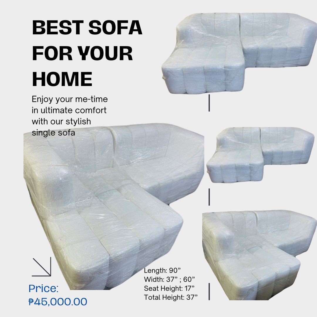 Boucle Ltype Sofa Set (Category: Sofas) located in Quezon City. Submitted by hirahescar49770 (Listing ID 1369269997, Image 1). Description: .