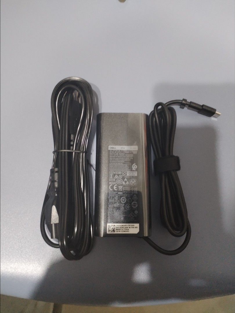 Dell Charger Type C original for Laptop (Category: Laptops & Notebooks) located in Quezon City. Submitted by edz0n (Listing ID 1369141309, Image 3). Description: Original Dell charger Type C. With power cord. Pick up Romarosa Townhomes Luzon Matandang Balara Quezon City.