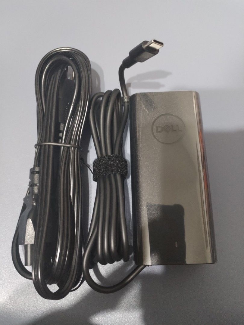 Dell Charger Type C original for Laptop (Category: Laptops & Notebooks) located in Quezon City. Submitted by edz0n (Listing ID 1369141309, Image 2). Description: Original Dell charger Type C. With power cord. Pick up Romarosa Townhomes Luzon Matandang Balara Quezon City.