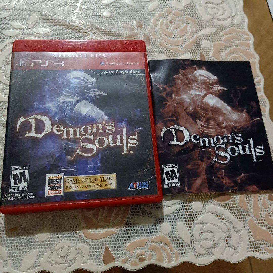 Demons souls ps3 (Category: PlayStation) located in Manila. Submitted by cruzivanpatrick (Listing ID 1369276847, Image 1). Description: ps3 game complete box and manual tested working on ps3 super slim meet up lrt 1 abad santos station deliver g cash or abono rider shipping payment first always do meet up kung kaya iwas scam both of us thanks.