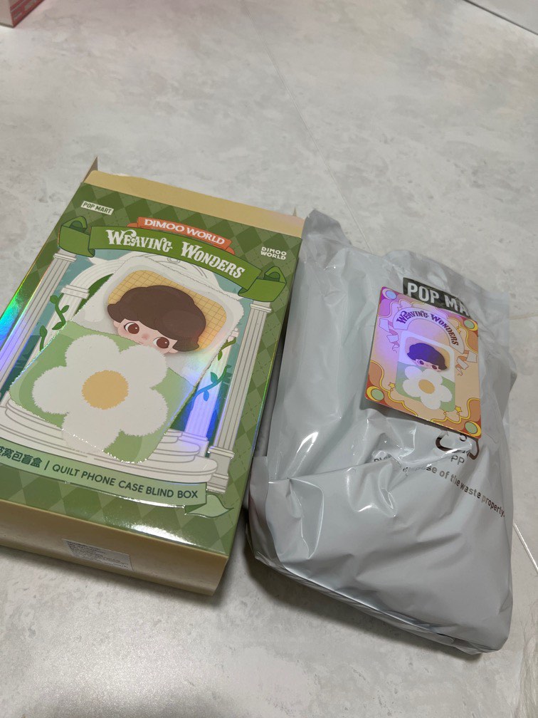 Dimoo weaving wonders quilt phone case floating gardener, Hobbies ...