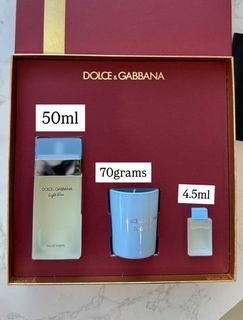 Dolce & Gabbana Light Blue Set