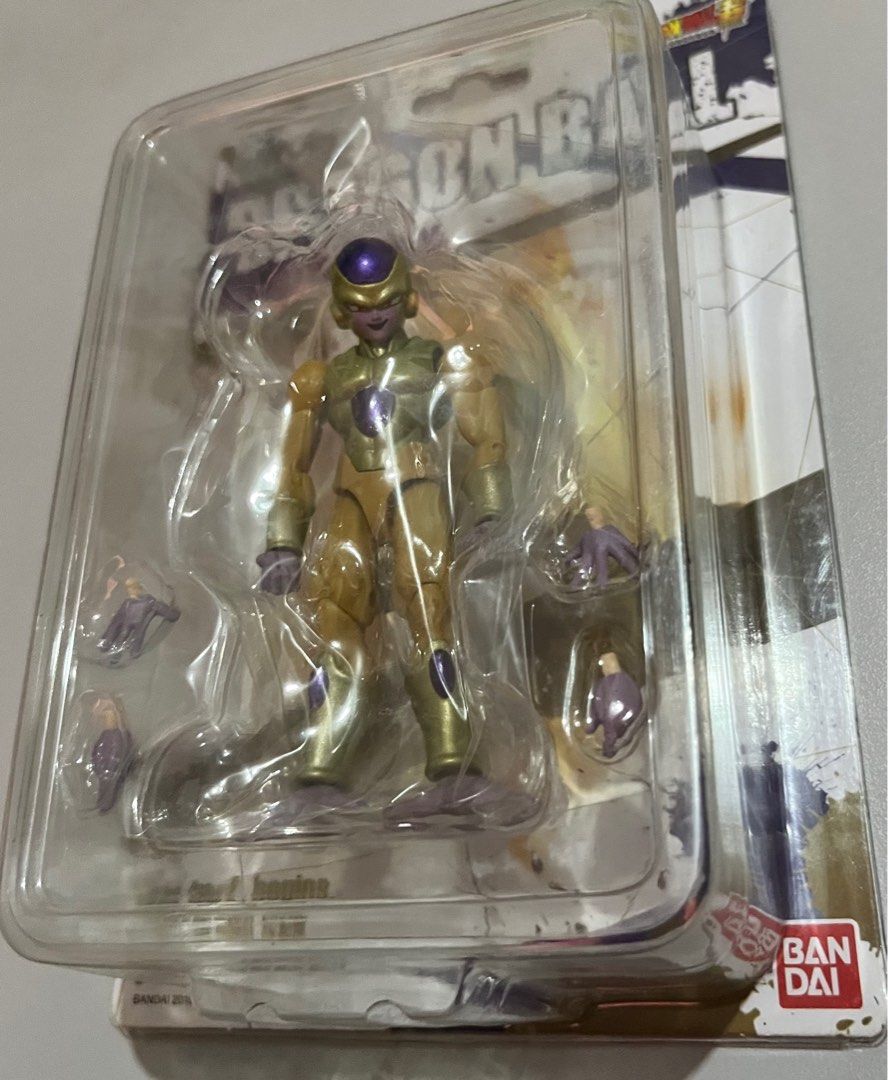 Dragon Ball Z “Golden Freeza” (Bandai Action Figure) (Category: Figurines & Statues) located in Quezon City. Submitted by pwrproductions (Listing ID 1369189043, Image 2). Description: Authentic Bandai namco dragon ball Z golden freeza collectible. (2016 Exclusive).