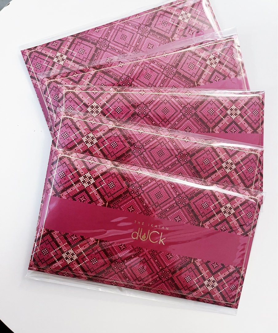 Duck Raya sampul surat Angpao packet set, Hobbies & Toys, Stationery ...