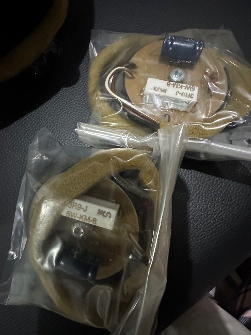 Dynaudio Drivers Set 4Ohms (Category: Soundbars, Speakers & Amplifiers) located in Las Pinas. Submitted by tophiers (Listing ID 1369222882, Image 3). Description: For Sale: BNOS Dynaudio 6.5" Mids with 2" Tweeters - SOLD AS SET ONLY- 4 Ohms I got these drivers from the U.S. but never got to use them. Pls see actual photos of the set. It includes 2 pcs 6.5" Mid Woofers and 2pcs 2" Tweeters. I believe there is an onboard passive xover attached on e