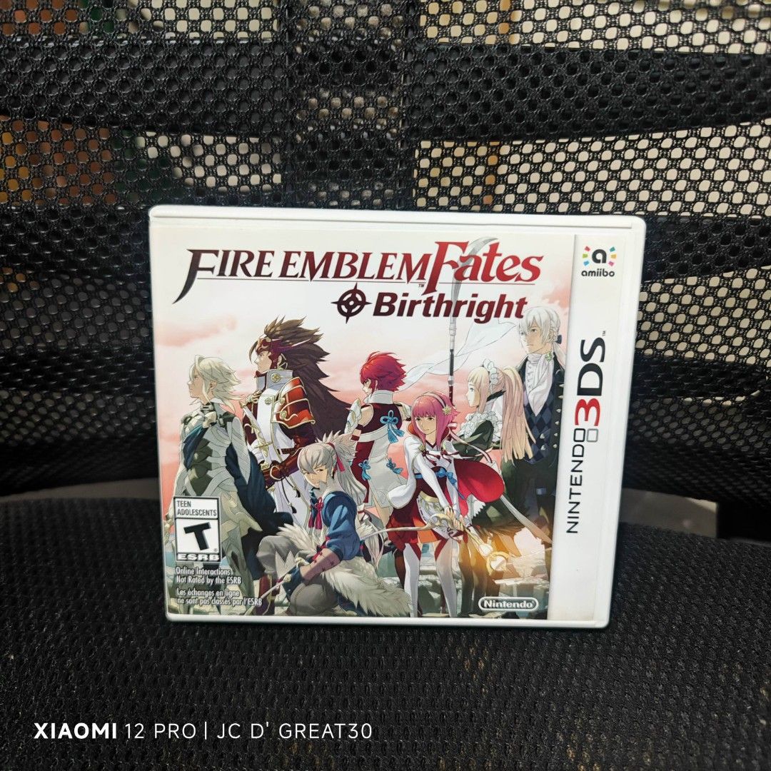 Fire Emblem Fates Birthright 3DS Game (Category: Nintendo) located in Quezon City. Submitted by shopme_gadget30 (Listing ID 1369278132, Image 1). Description: kindly read the details first for sale fixed price good Condition tested and working With case ,cart and manual compatible to Nintendo 3DS USA Region Shoopppppeee —,✅ can check out pm for the linnnkkk (If shoopppee check out, price is higher because of shooppppeee deduction qc area meet up: