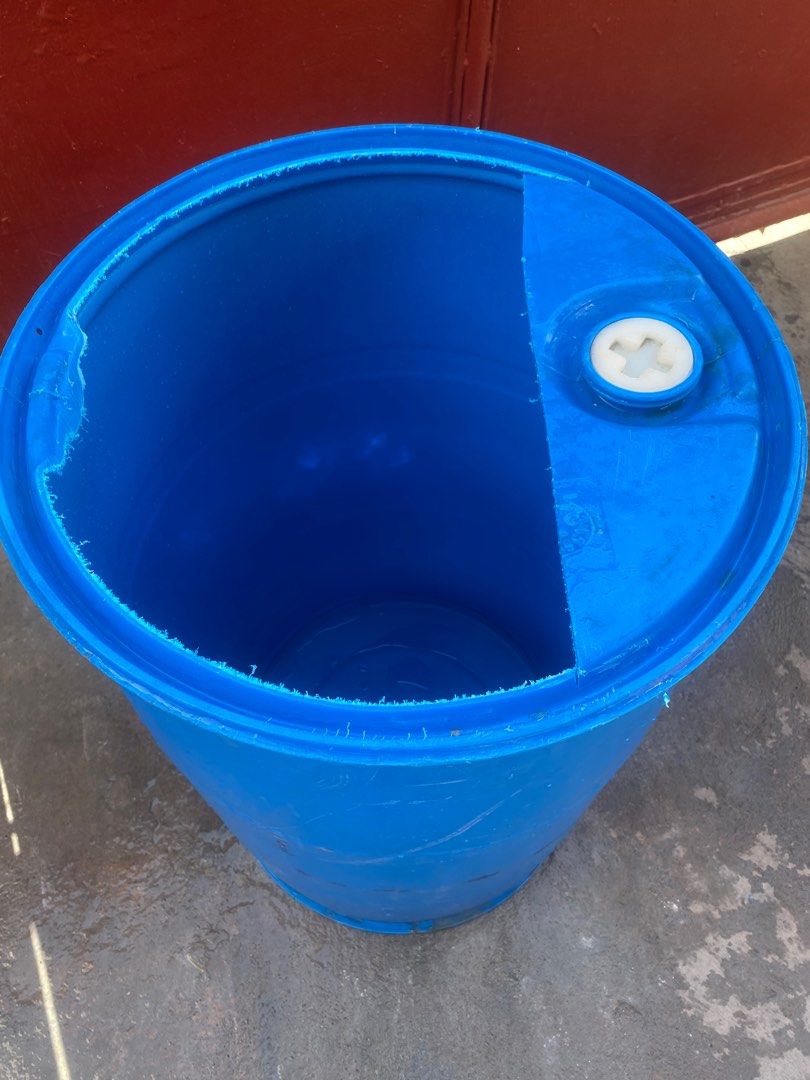 For sale open Plastic drum 200 liters (Category: Everything Else Others) located in Malabon City. Submitted by 09162884377 (Listing ID 1369193743, Image 2). Description: For sale plastic open drum 200 liters for water storage 500 each PM for interested 09162884377.
