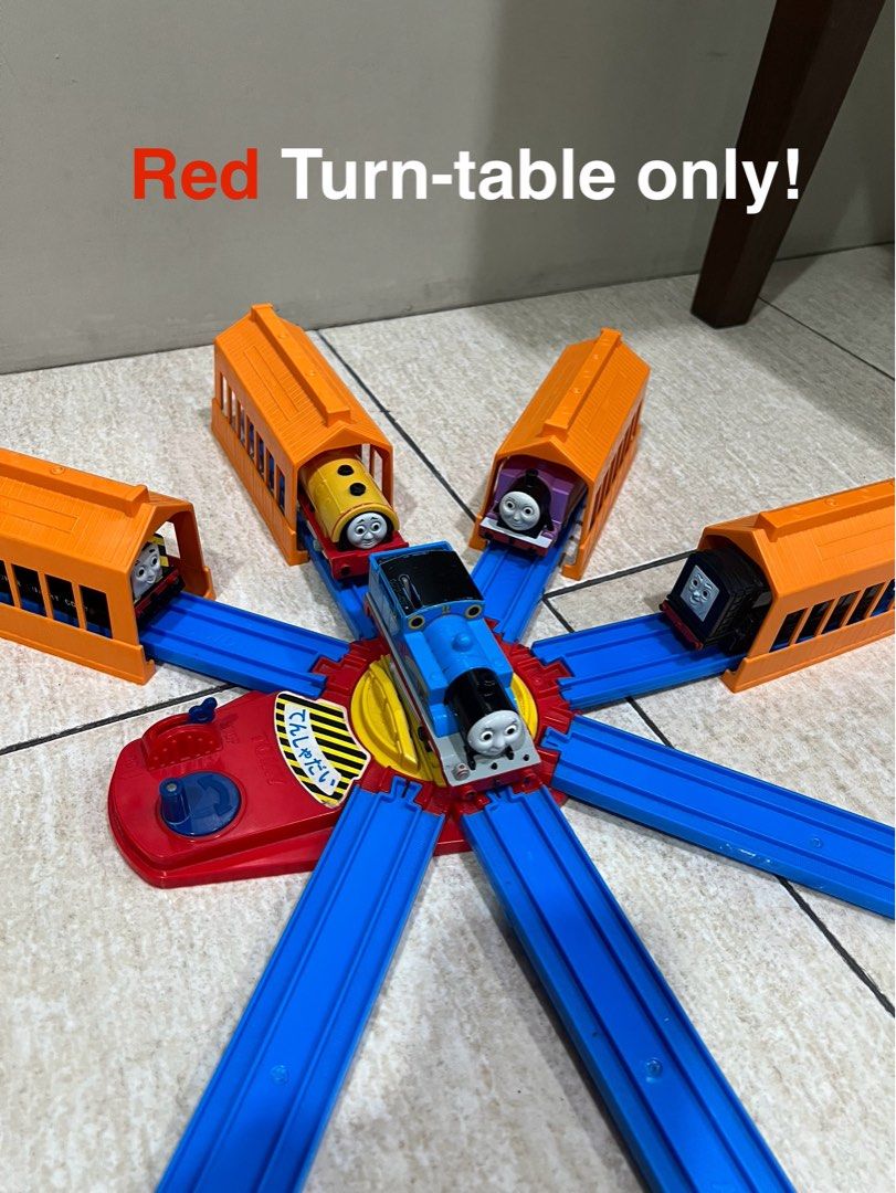 J-08 Takara Tomy Plarail Turntable (Category: Vehicle & Diecast Models) located in Manila. Submitted by ladyeixir55362 (Listing ID 1369240908, Image 3). Description: Thomas engines and shed not included! Bought in Japan Rfs: decluttering Pm for item video For pick-up: F cruz Malibay Pasay Pick-up will be arranged by the buyer. .