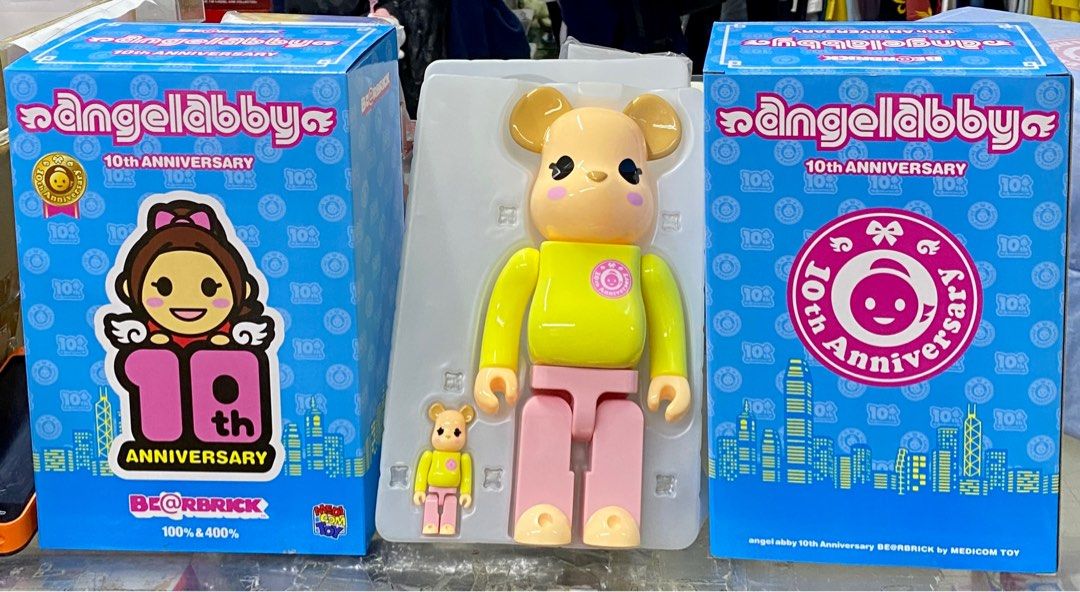 全新未開封MEDICOM ANGEL ABBY ANGELABBY 10TH ANNIVERSARY 100