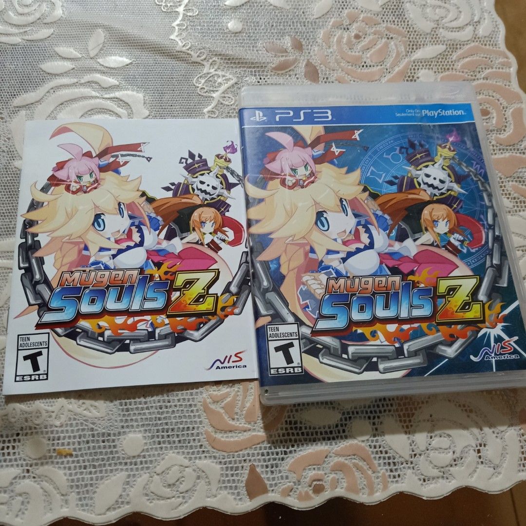 Mugen soul z ps3 (Category: PlayStation) located in Manila. Submitted by cruzivanpatrick (Listing ID 1369277425, Image 1). Description: ps3 game complete box and manual tested working on ps3 super slim meet up lrt 1 abad santos station deliver g cash or abono rider shipping payment first always do meet up kung kaya iwas scam both of us thanks.