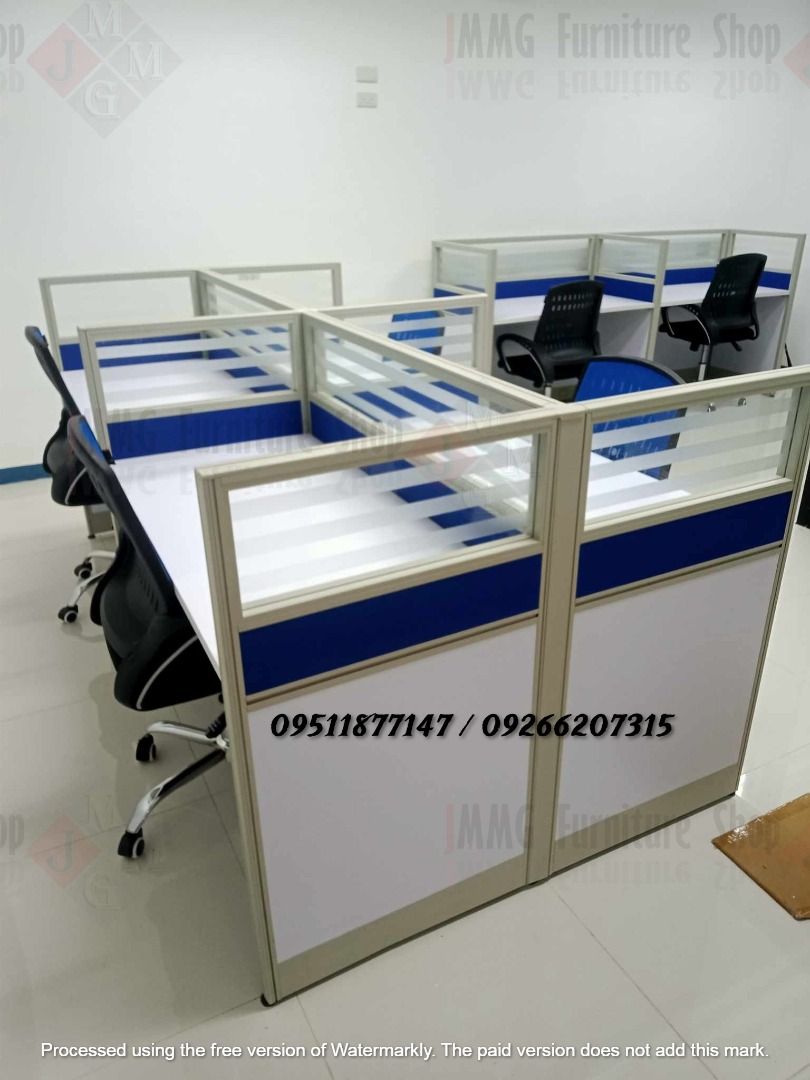 OFFICE PARTITION - OFFICE TABLE - CHAIR - CABINET (Category: Office Furniture & Fixtures) located in Caloocan City. Submitted by officefurniture_jessica (Listing ID 1369213766, Image 2). Description: Best Value Premium Quality Home & Office Furniture Shop 🏅 Upgrade your office with our wide selection of office furniture! • Ready-Made-Furniture - Office Chairs - Office Tables - Steel Lockers • Customized Furniture - Office Partitions - Office .Fu