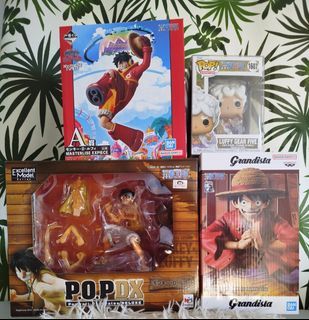 One Piece Luffy Figures (Megahouse, Banpresto, Funko)