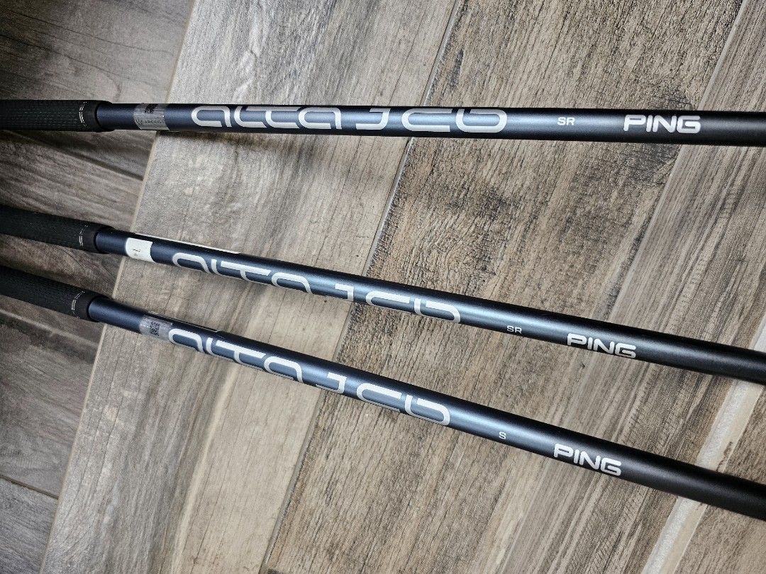 PING G425 (Category: Golf) located in Singapore. Submitted by jesohx (Listing ID 1369188317, Image 3). Description: 1. Driver 10.5° Alta JCB Stiff Shaft (SOLD) 2. 3 Wood 14.5° Alta JCB SR Shaft $240 3. 5 Wood 17.5° Alta JCB SR Shaft $240 Club covers included. Take both @ $450 Lightly Used Condition 8/10 Self collect woodlands.