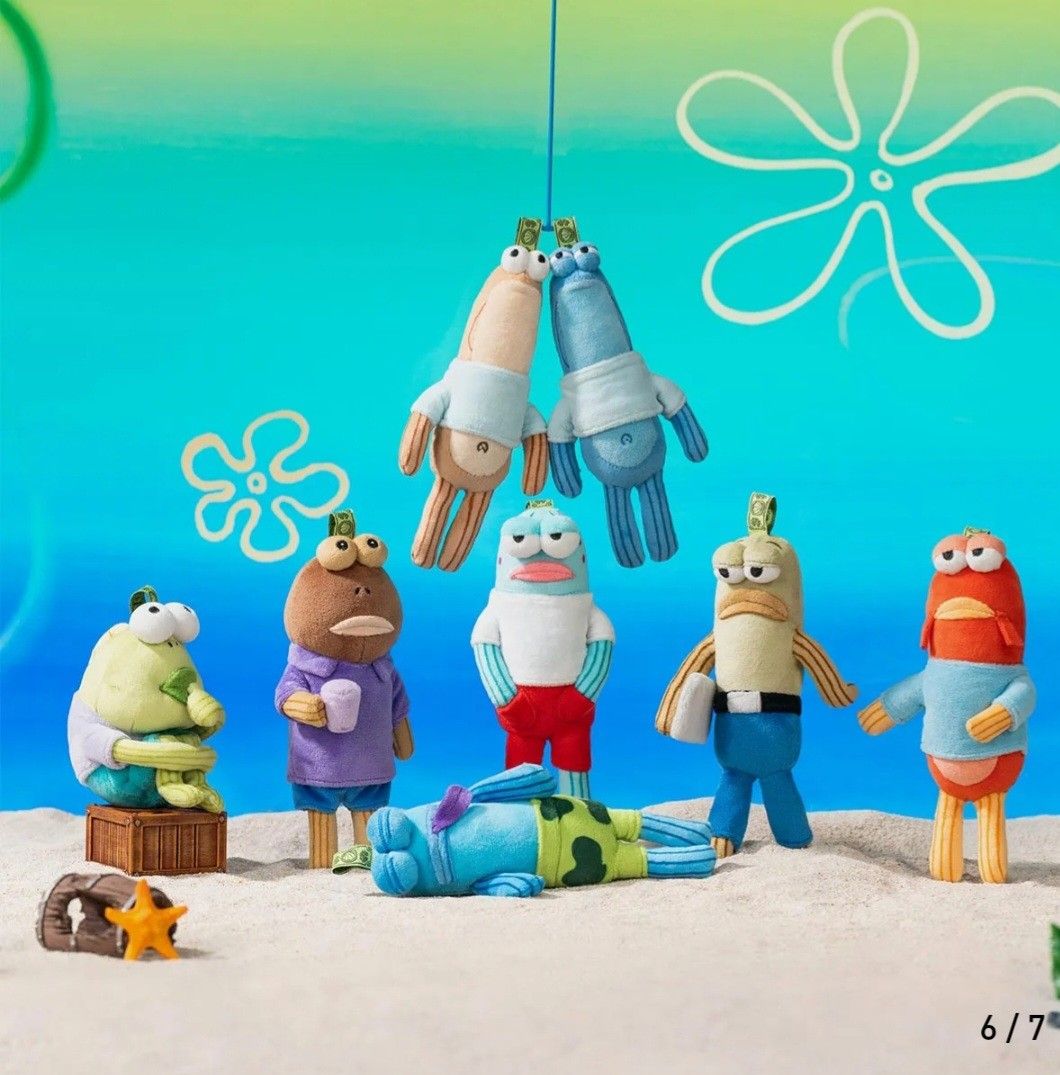 Pop Mart Bikini Bottom Buddies, Hobbies & Toys, Toys & Games on