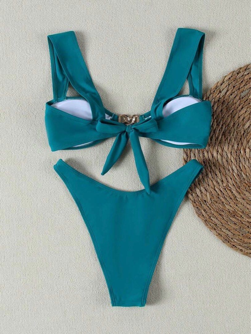 Starfish Design Bikini Set (Brand New) (Category: Bikinis & Swimsuits) located in Manila. Submitted by _miumuse (Listing ID 1369262574, Image 2). Description: Color is very pretty in actual! Kindly refer to last slide for the exact measurement. Rfs: never worn, bought the wrong size.