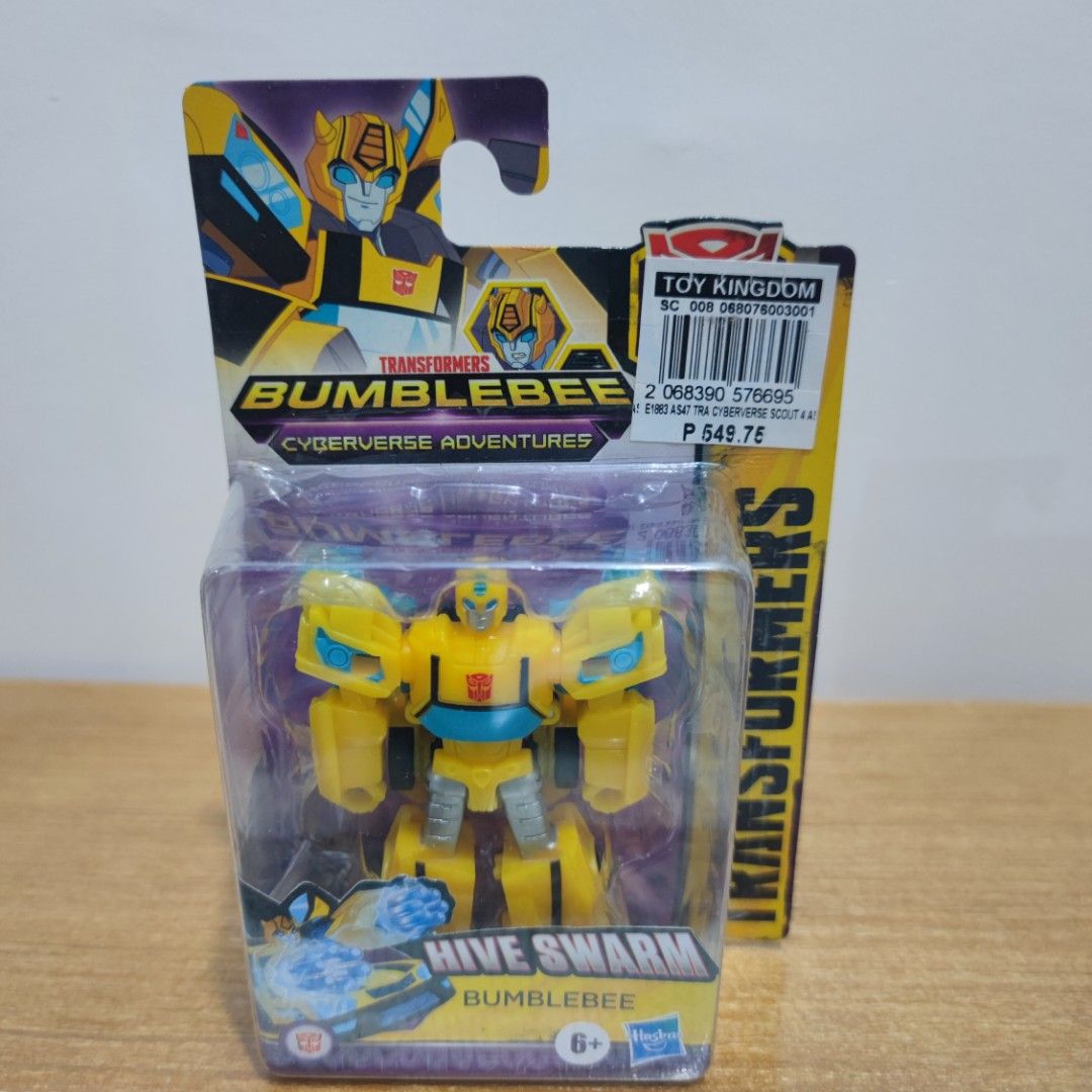 Transformers Bumblebee Cyberverse Adventures Set (Category: Action & Battle Toys) located in Manila. Submitted by kenslie (Listing ID 1369271642, Image 3). Description: Sold per set for only 1k..