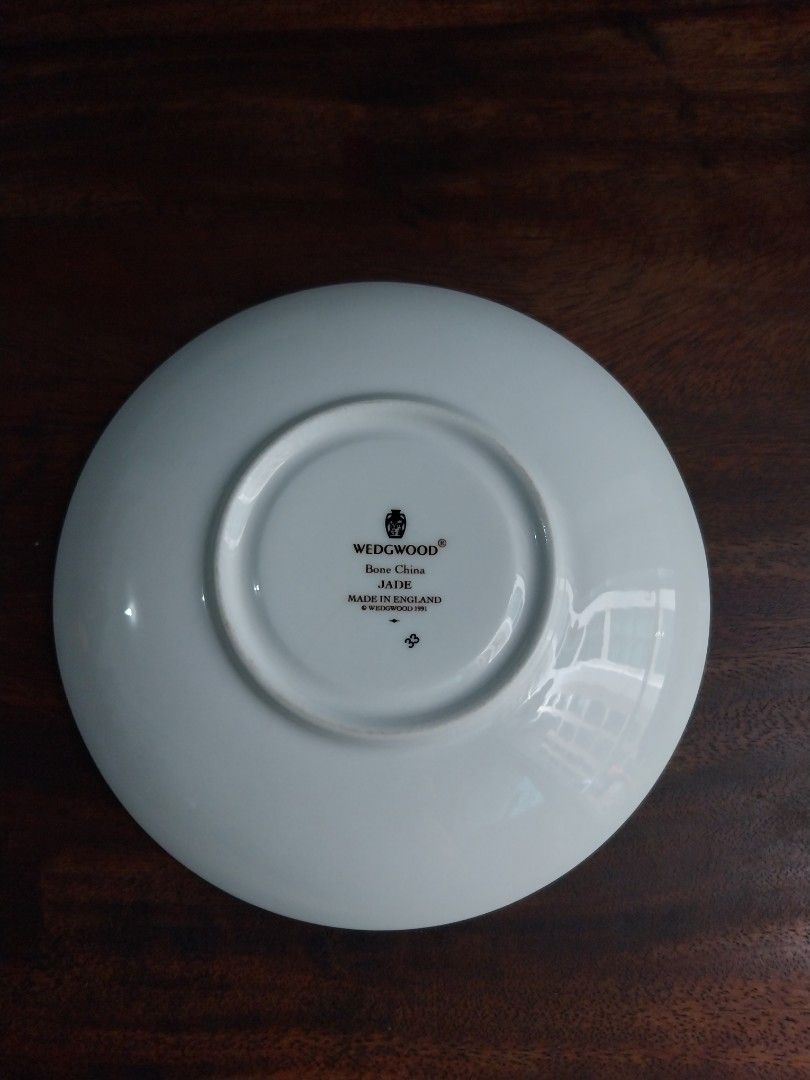 Wedgewood Jade Bone China 6" (Category: Coffee & Tea Tableware) located in Quezon City. Submitted by wl0217 (Listing ID 1369203571, Image 2). Description: .