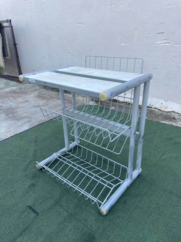 YC58C1 Rak Meja Printer Table Rack Metal Base, Furniture & Home Living ...