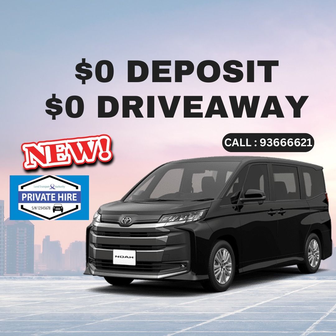 2025 BRANDS NEW TOYOTA NOAH HYB FOR RENT/ RENTAL(PHV). BRANDS NEW HONDA SPADA HYB FOR RENT/RENTAL. (PHV).62885348080259116