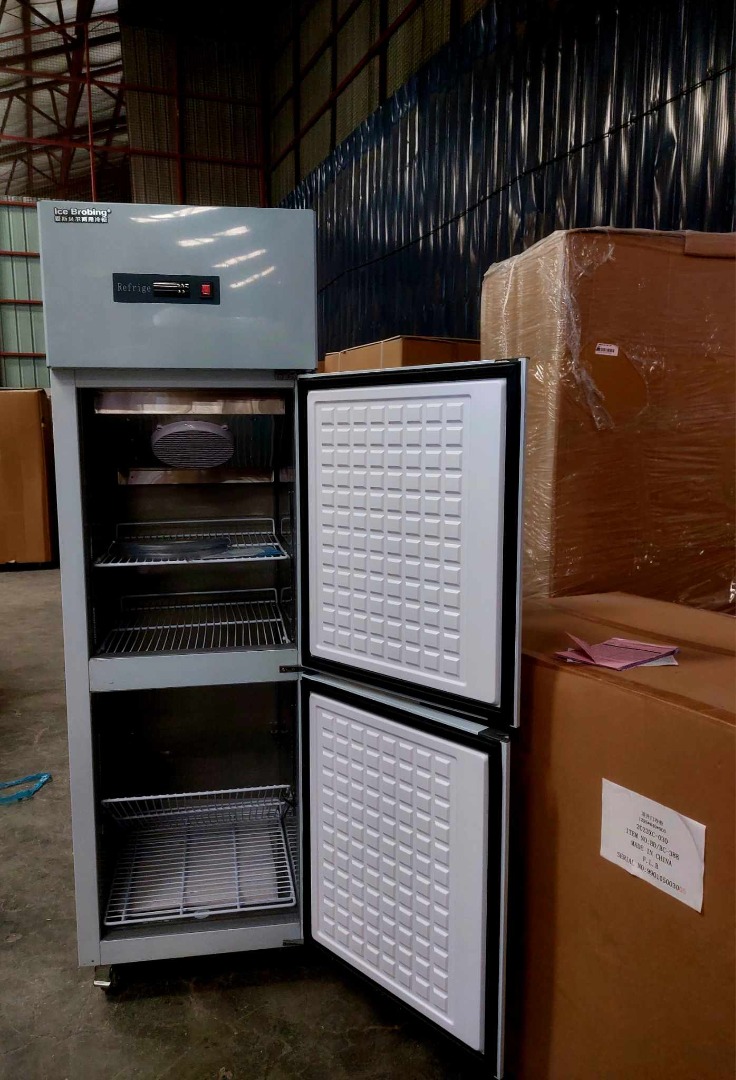 2-door-stainless-upright-freezer-chiller-combination-tv-home