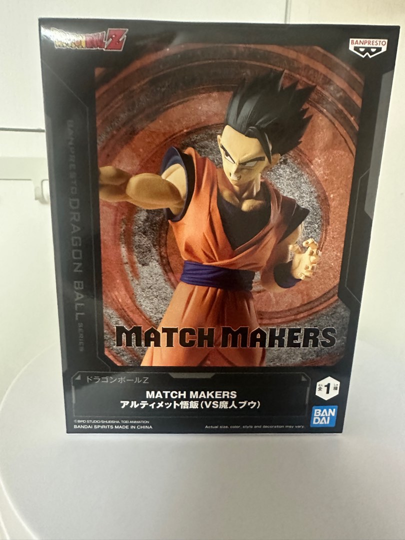全新 BANDAI 龍珠 Figure Dragon Ball Z CLEARISE 悟飯 Son Gohan, 興趣及遊戲, 玩具 & 遊戲 ...