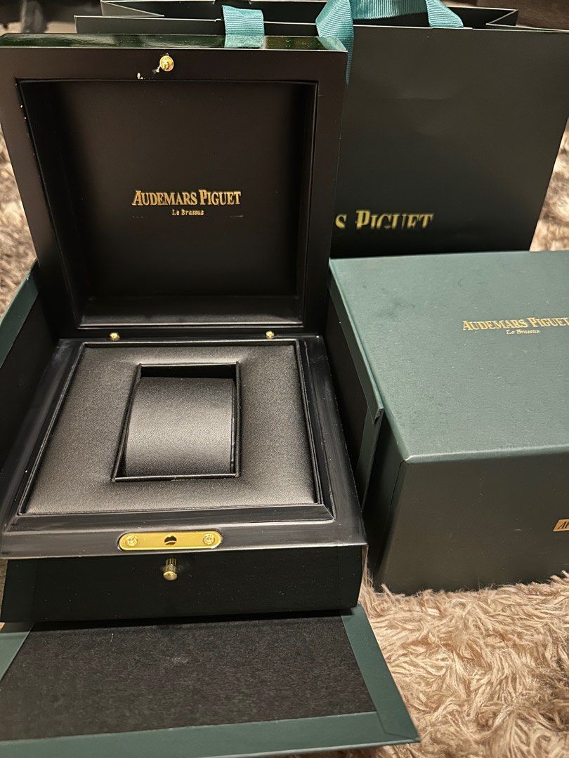 Audemars Piguet Watch Box, Luxury, Watches on Carousell