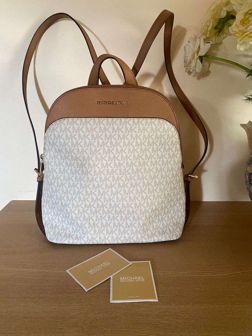 Authentic Michael Kors Backpack Bag (Category: Backpacks) located in Iloilo. Submitted by myprelovedcloset3 (Listing ID 1369318787, Image 2). Description: Like new condition See picture for details Bought in US No issue.