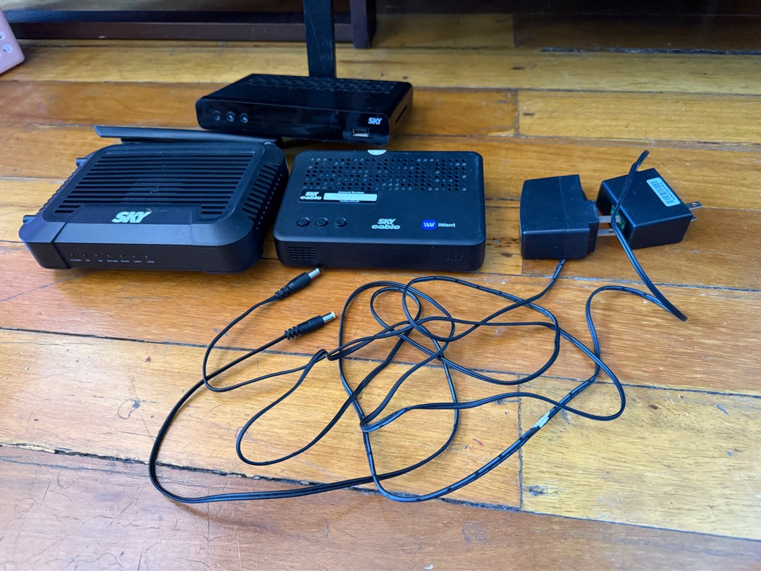 Bundle of 3 Sky Cable Modem with iwant TV, Computers & Tech, Office ...